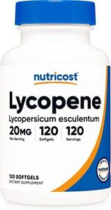 Nutricost Lycopene (20mg) 120 Capsules - Gluten Free, Non-GMO, and Vegetarian Friendly