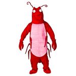 Wicked Costumes Adult Deluxe Lobster Fancy Dress Mascot - One Size