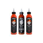 Poirier's Louisiana Style Hot Sauce 3-Pack Gift Pack (2 x Original and 1 x KO Edition, 177ml each)