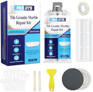 Bathtub, Tile, and Shower Repair Kit, Porcelain Repair Kit, Bathtub Repair Kit for fixing chips, dents, cracks, holes, scratches, etc - Fiberglass Repair Kit