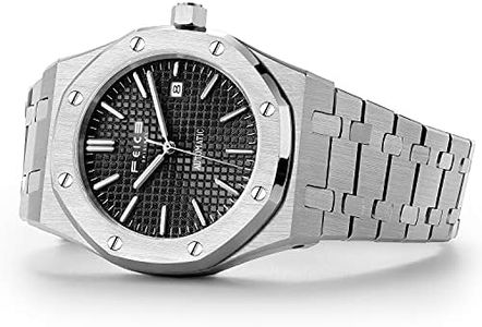 FEICE Men's Automatic Mechanical Watch Clothes Watches for Men Waterproof Sports Watch 42 mm, black, Mechanical