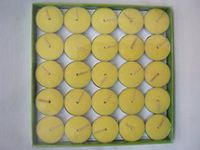 Premier BA073320 Citronella Tea Light - Yellow (Pack of 50)