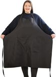 APRONNER Plus Size Aprons for Women with Pockets Durable Long Adjustable Bib Kitchen Cooking, Diet, Plus Size