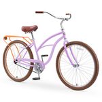 sixthreezero Around The Block Women's Beach Cruiser Bike, Hybrid Bicycle with Rear Rack