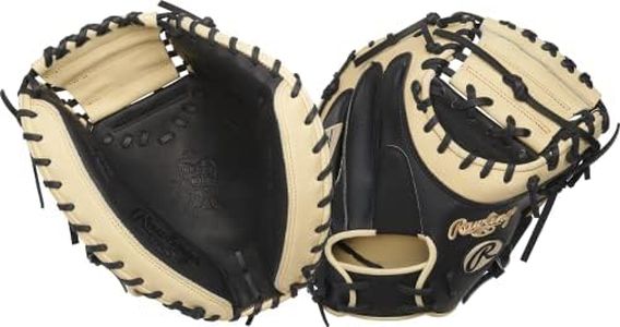 Rawlings | HEART OF THE HIDE Baseball Catchers Glove | Speedshell Model | 34" | 1-Piece Solid Web | Right Hand Throw