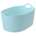 IKEA TORKIS flexi laundry basket, in-/outdoor, 35 l, blue