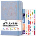 Legend Wellness Planner & Food Journal Pocket – Daily Health Journal with Exercise & Weight Loss Tracker – Nutrition Diary, 6 Months (Periwinkle)