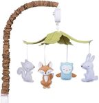 Trend Lab Woodland Baby Crib Mobile with Music, Crib Mobile Arm Fits Standard Crib Rails