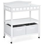 INFANS Baby Changing Table, Wood Di