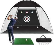 Golf Practice Net, 10x7ft Golf Hitt