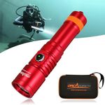 ORCATORCH D710 Scuba Diving Light, 