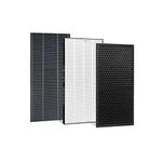 1Pack Filter HEPA Replacement Compatible Air Purifier Sharp KC-850U Filtes Activated Carbon Pre ,Compared to Part FZ-C100HFU air purifiers is designed to capture up to 99.97% of airborne particles