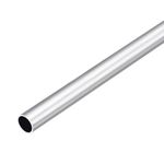 DMiotech (13mm OD x 11mm ID) 6063 Aluminum Round Tube 300mm Length Industry Metal Tubing for Machinery Frame Construction DIY Projects