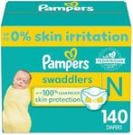 Diapers Newborn/Size 0 (< 10 lb), 140 Count - Pampers Swaddlers Disposable Baby Diapers, Enormous Pack