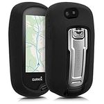 kwmobile Case Compatible with Garmin Oregon 700 / 750t / 600/650 - GPS Handset Navigation System Soft Silicone Skin Protective Cover - Black