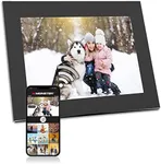 Monster Smart Home 16 GB Digital Photo Frame, High Definition 1280p Smart Picture Frame-10 inch