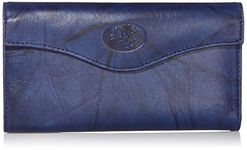 Buxton Heiress Organizer Clutch - Navy