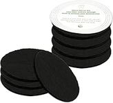 Pack of 8 Compost Bin Charcoal Filters Round Indoor Kitchen Compost Bucket Activated Charcoal Filters Replacements Sheets Universal Size with Sizing Template to 7.25"