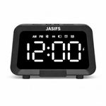 JASIFS Digtial Alarm Clock with Heavy Speaker Radio Pen and Mobile Holder | 5.4 Hi FI Stereo Sound Speaker with Dual Alarm | USB-C | Ideal for Students, Home, Office,Home Decor, Corporate Use