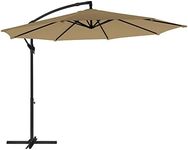 SONGMICS Cantilever Garden Parasol,