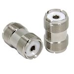 Ancable UHF PL-259 Female to UHF PL-259 Female Coaxial Adaptor Connector Coupler Joiner for CB Ham Radio Antenna Pack of 2