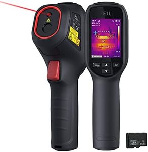 HIKMICRO E1L Caméra thermique compacte de résolution IR 160 x 120/19200 pixels,t 25Hz, caméra thermique infrarouge portable avec pointeur laser, plage de température -20°C à 550°C