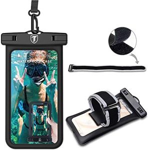 Njjex Waterproof Phone Pouch Floating Case Cell phone Dry Bag For Samsung Galaxy S23 Ultra S22 S21+ S20 S10 S9 Note 20 A13 A03s A02s A12 A32 A42 A52 A21 A51 A71 iPhone 14 Pro Max 13 12 11 Xs Xr X 8+ 7