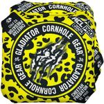 Gladiator Cornhole Gear | ACL Cornhole Bags | Professional Cornhole Bags 16 oz Set of 4 (Yellow)