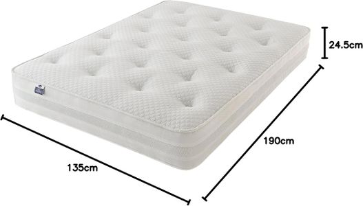 Silentnight King Mattress – 1400 Pocket Springs, Firm Support