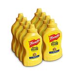 French's Classic Yellow Mustard 226 G | Pack of 8 | Wholesome, Tangy, Traditional Taste | Perfect for Cheese Burgers, Hot Dogs, Roasted Vegetables, and Chicken Salads