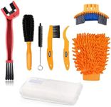 Bike Clean Brush Kit, Oumers 8pcs Motorcycle Bicycle Cleaning Tools Make Chain/Tire/Sprocket/Crank Bike Corner Stain Dirt Clean Shine. Durable/Practical