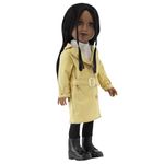 Bibi Doll 18" Fashion Baby Play Black Doll NAOMI Stylish City Look Vinyl Toy Movable Long Styling Hair for Kids 3Y+