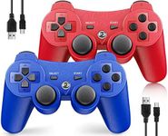 OKHAHA Controller 2 Pack for PS3 Wi