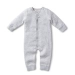 Hope & Henry Baby Jacquard Sweater Romper