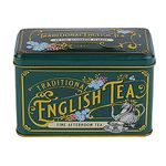 New English Teas Vintage Victorian Tea Tin with 40 English Afternoon teabags