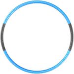 Kids Fitness Hoop - Weight & Size Adjustable- Body Building Plastic Children Gymnastics Toys- Diameter 26.5 Inches,Blue