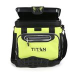 Arctic Zone Titan Deep Freeze Cooler - 16 Can Zipperless Cooler - Deep Freeze Insulation, HardBody Liner, and SmartShelf