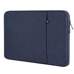 Chelory 15.6 Inch Laptop Sleeve for 16 Inch MacBook Pro 14 Inch MacBook Pro, 14-15.6 Inch Ultrabook Notebook Computer Protective Cover Case, Shockproof Water Resistant Handbag Carrying Bag, Dark Blue