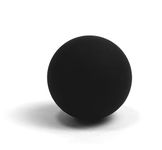 Leosportz Massage Ball for Deep Tissue Therepy - Yoga Larcosse High Density Massager Ball | Trigger Point Therepy Equipment for Pain Relief (Black)