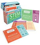 Carson Dellosa Seasonal Stem Challenges Learning Cards Kit, 30 Stem Projects, Science Kits for Kids Ages 8-12, Science Project-Based Learning Activity Set for Homeschool or Classroom, Grades 2-5