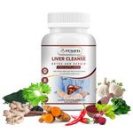 Liver Cleanse Detox and Repair Supplement by Homacia | Choline-Infused Natural & Vegan-Friendly | Liver Health for Women & Men | 60 Caps