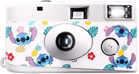 Disney Lilo and Stitch Disposable Camera with Flash – 20 Exposure Film – Lilo and Stitch Gifts for Women, Men, and All Fans of Lilo and Stitch Stuff