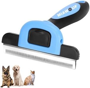 Miawouf Brosse pour Chien & Chat, Brosse de Toilettage, Peigne de Toilettage pour Toutes Races de Chiens, Chats avec Poils Courts ou Longs