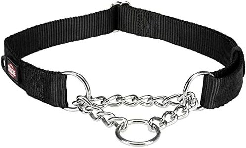 Trixie Premium Choke L-XL Jet Black