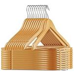 Solid Wood Suit Hangers - 20 Pack -