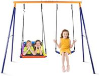 Lunafun Swing Set for Backyard, 440