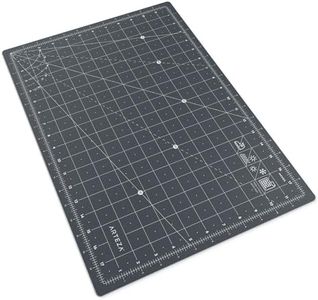 Arteza Self Healing Rotary Cutting Mat, 12"x18" with Grid & Non Slip Surface for Fabric, Paper, Vinyl, Plastic, Eco Friendly, Durable & Flexible, Great for Crafts, Quilting, Sewing, Scrapbooking