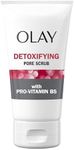Olay Regenerist Detoxifying Pore Scrub Facial Cleanser, 150 mL