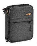 Gibot Travel Accessories Large Capacity Cable Organiser Bag, Multi-Functional Travel Cable Organiser for Charger Cable, Power Bank, USB-Stick(Dark Gray)