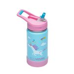 Eco Vessel FRST12UN Frost Kids TriMax Vacuum Insulated Stainless Steel Water Bottle